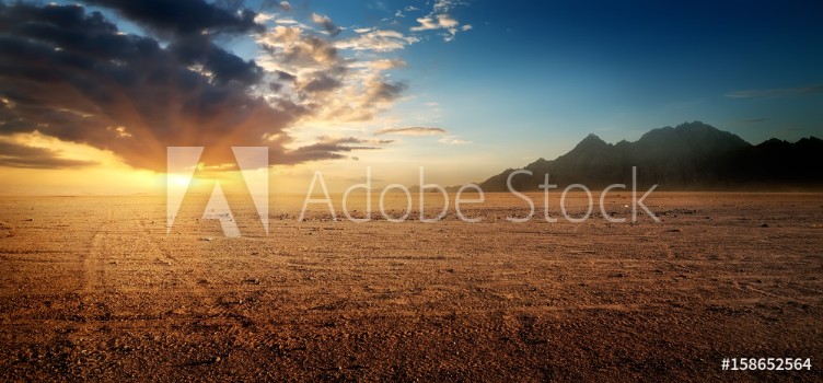 Picture of Egyptian rocky desert